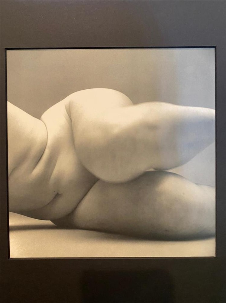 Irving Penn Photolithograph Matted, Ready to Frame Female Body