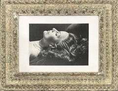 Cecil Beaton – Greta Garbo in her room at the Plaza Hotel – Silver gelatin print