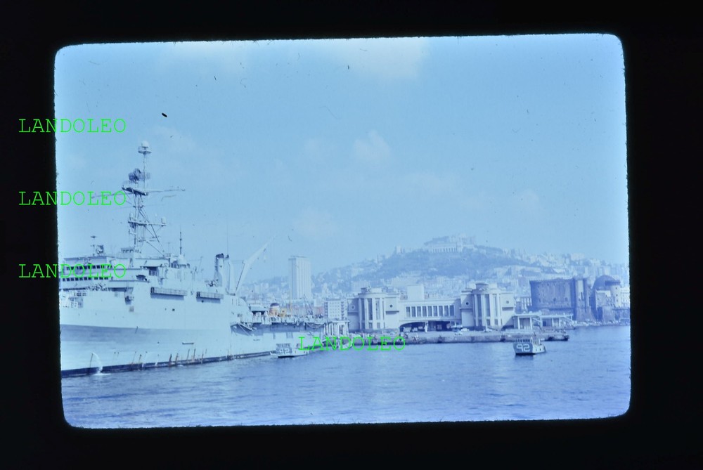 Slide Marine Ship Italian Port? transport ship? 1976