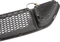Front Bumper Grille Upper Grill Fit for 2015-2017 Ford Mustang | Black,W/Drl,Led