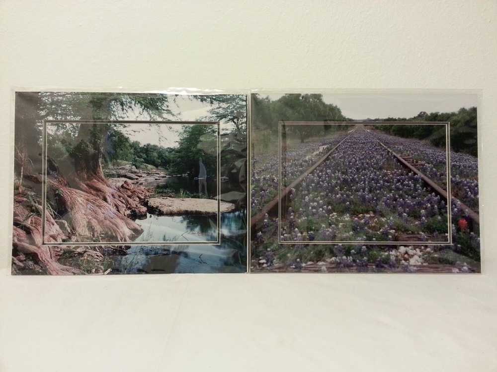 Dan Richards photo art 2 unframed new in plastic cover 14 x 11