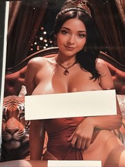Princess Jasmine Cosplay Bangers Comics Virgin Cover Ltd 100 Wow RARE LIMITED