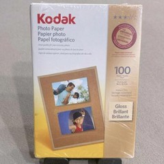 New Kodak Gloss Photo Universal Instant Inkjet Dry Paper 100 Sheets 4″ X 6″ !!