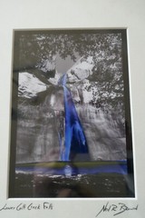 Neil R Brown “Lower Calt Creek Falls” Art Photograph Print Signed