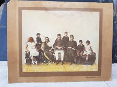 Vintage Original Rembrandt Royal Family On Old Furniture Camera Photograph PR59