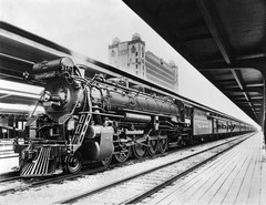 Photo Art Print of the Texas & Pacific Sunshine Special at Ft. Worth, TX 1940s