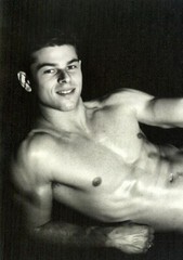 VINTAGE MALE PORTRAIT #0323-616-ZR -ZARO- free shipping in usa