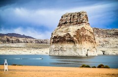 Lone Rock Fine Art Photo Prints – Lake Powell, Utah – Glen Canyon – Wahweap Bay
