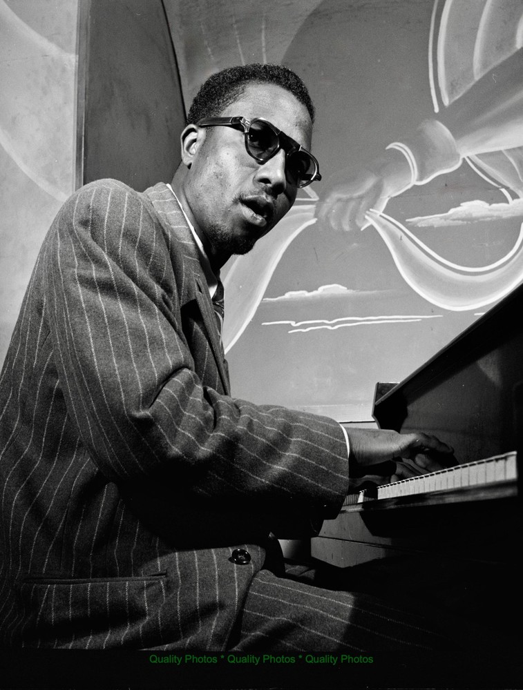 Thelonious Monk at the Keyboards 8.5×11″ Photo Print Jazz Musician Composer