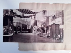 Bremen Fair Germany 1870 Albumen Panoramic Photograph