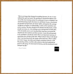 SIGNED STUART FRANKLIN UPRISING IN TIANANMEN SQUARE LTD 6 x 6 MAGNUM ARCHIVAL