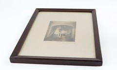 Antique Wallace Nutting Print Hand Colored Photo Jaffrey House New Hampshire