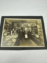 Vintage Dated 1912 Watch & Jewelry Store Photograph