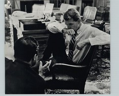 1972 1960s Philippe Halsman RFK Robert F Kennedy Art Photo Gravure