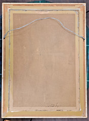 HUGE – Early 20th Century 46″ X 34″ Gilt Frame – Includes 100+ YO Spooky Photo