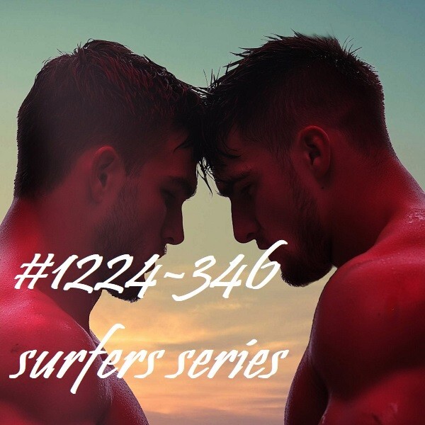 MALE PORTRAIT #1224-346 -surfers series – free shipping in usa