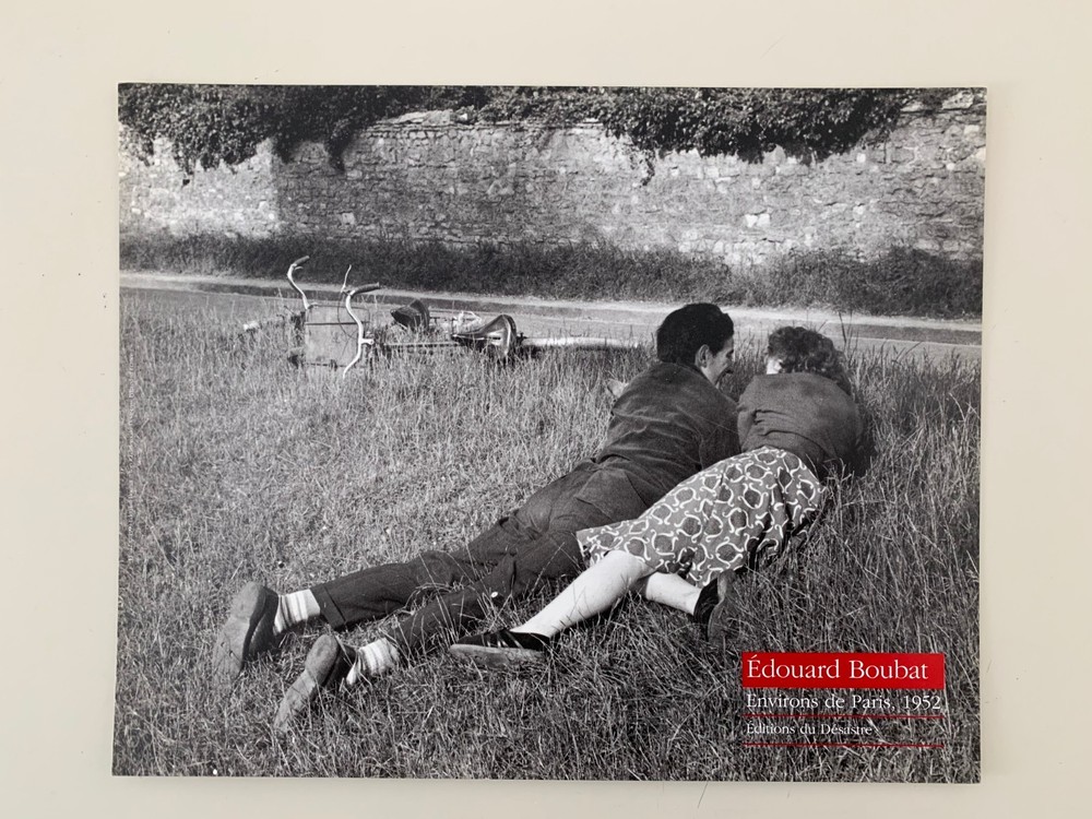 EDOUARD BOUBAT,’ENVIRONS DE PARIS 1952′ RARE AUTHENTIC 1990 ART PHOTO PRINT