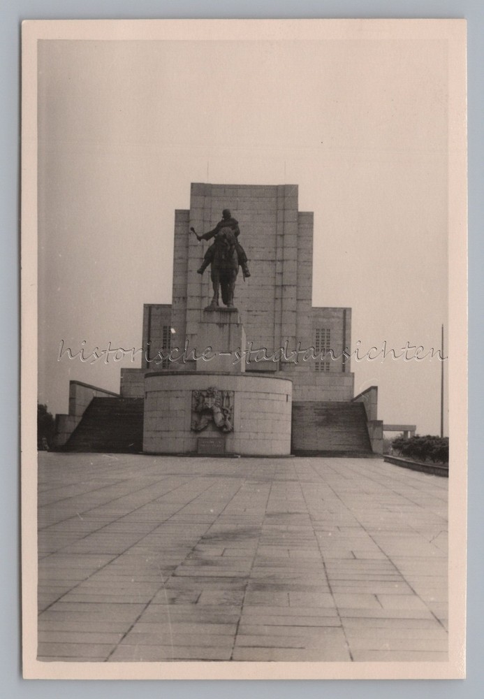 Prague Czech Republic – National Monument on Mount Vitus – Old Photo