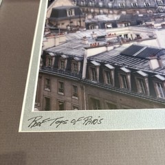 Original Vintage Photo «Roof Tops of Paris» by Louis J. Spear (1984) – Signed