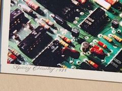 LEE MERRITT BLODGET ~ «SPACEY CIRCUITRY» ~ 1983 ~ SIGNED~ ANSEL ADAMS UNDERSTUDY