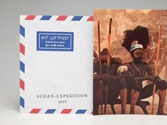 Sudan Expedition 1977 Envelope & Nuba Postcard – From Leni Riefenstahl Estate