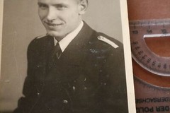 Great old photo-portrait of a man in uniform-unknown to me?