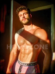 4×6 Art Print • Bodybuilder Portrait • Realistic Male • Glossy
