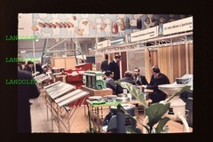 Dia Leipzig 1961 Exhibition Stand Industrial Scene