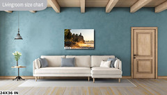 Split Rock Lighthouse Lighthouse 25×17 sunrise mystical ansel adams wall decor