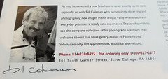 NEW BILL COLEMAN AMISH LIFE PHOTO/ SIGNED BOOK/ CATALOGUE LOT GIFT TO BE SIMPLE