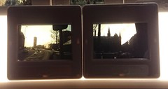 22 Old Slides Farbdias Familienfeier Munich Town Hall Marienplatz 70er 80er