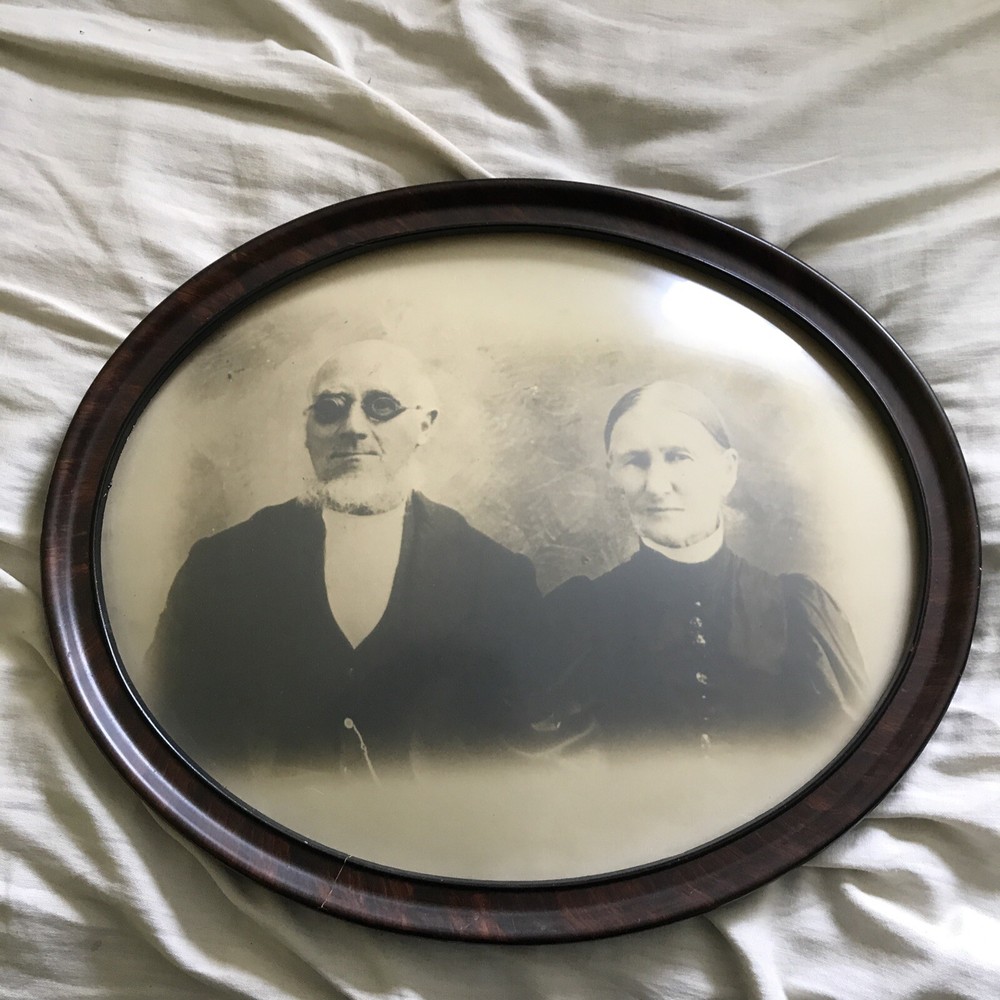 Steampunk Grandpa In Goggles. One of a kind portrait. Unique wall hanging Goth
