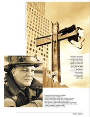 Ground Zero «WTC Cross» Poster Hand-Signed Gary Suson — 9/11 Museum Edition NYC