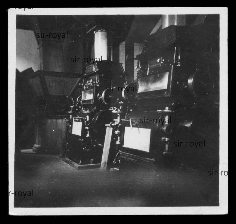 Machine in a Mill – Technology – Photo 6x6cm