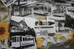 26 x photos 100 years tram Görlitz 1982 collection timetable GDR GK