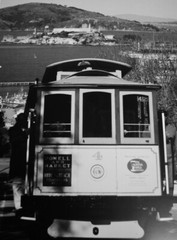 Jesse Kalisher art photograph, San Francisco Cable Car, signed, #415, unframed