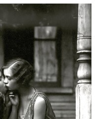 Girls Kissing on Stoop Photo Art Print, Vintage photography 8X10 Inches