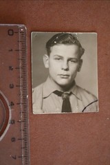 Great old photo ID photo Pimpf youth – 1943 Neunkirchen-Cologne
