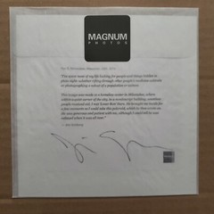 Jim Goldberg Magnum 6″ x 6″ Square Print I AM A LONER RON E Archival unopened