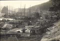Photo Hong Kong China, Houseboats in Port – 10633228