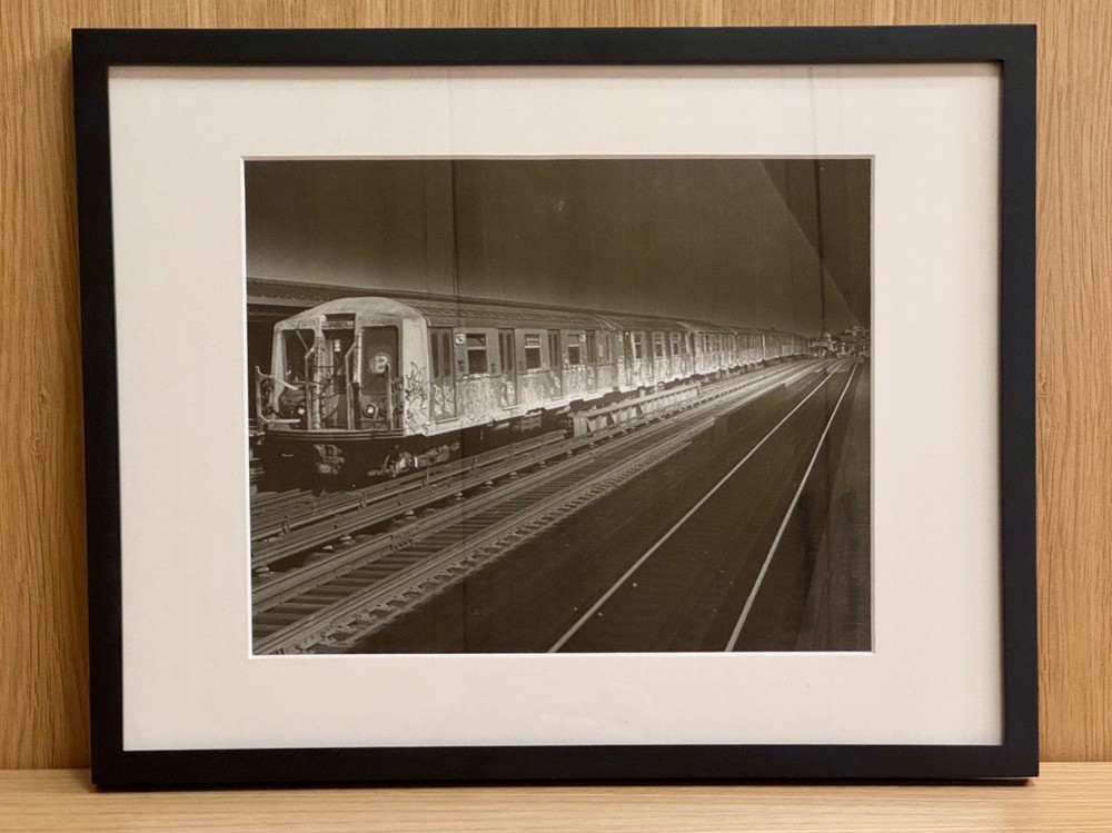 Robert Allen Merlo, «20th Ave. B Train» Brooklyn Vintage Photograph (1982)