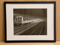 Robert Allen Merlo, «20th Ave. B Train» Brooklyn Vintage Photograph (1982)