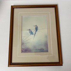 Thomas D Mangelsen Signed & Numbered «African Bee-Eaters» Color Photography