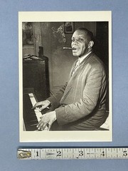 Willie “The Lion” Smith Art Photo Print Card By William P. Gottlieb (1917-2006)