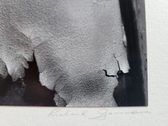 Richard Garrod, silver gelatin, black and white photograph, Old Bus