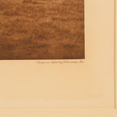 Edward S. Curtis Original Photogravure «The Village – Hooper Bay» Alaska 1928