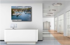 Harbour Town View From Hilton Head Lighthouse: Hilton Head Island Canvas Print