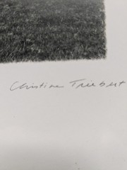 Signed, Framed Black and White Photography By Cristine Triebert