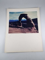 Art Photography Matted Desert Rock Formations Titled One of Many