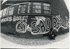 G882 Photo 80s Berlin Street Art Graffiti Punk Punks Signed Artist – Photo